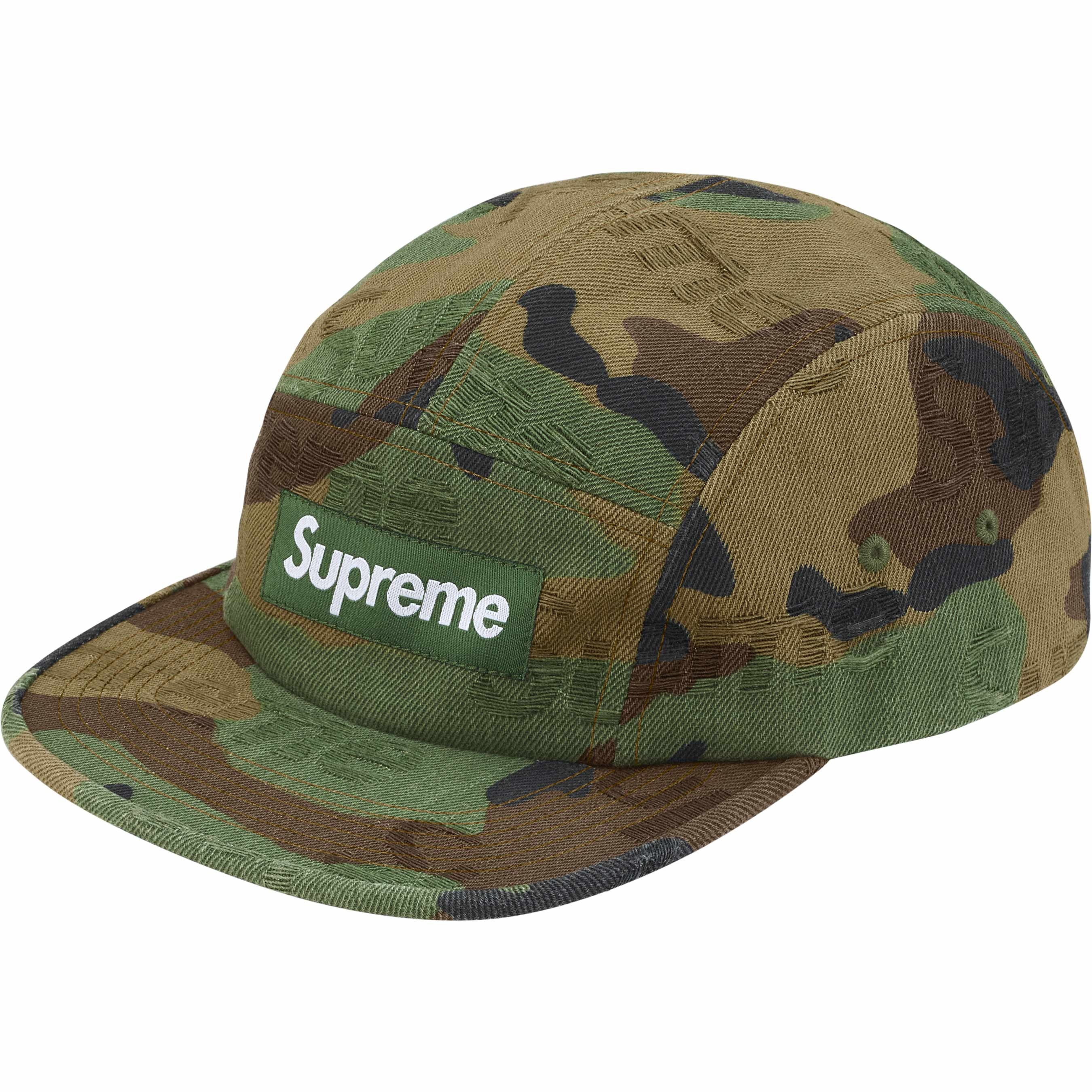 Jacquard Logos Denim Camp Cap view 2